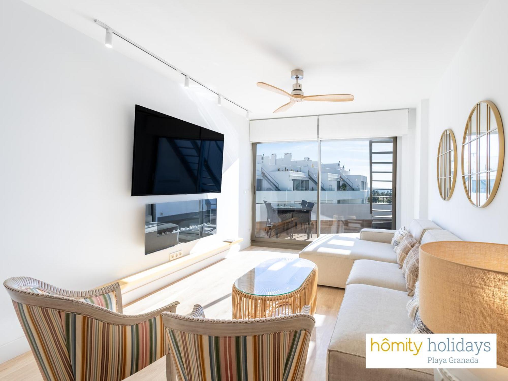 Homity Holidays - Playa Granada - Mar De Astrid Motril Esterno foto